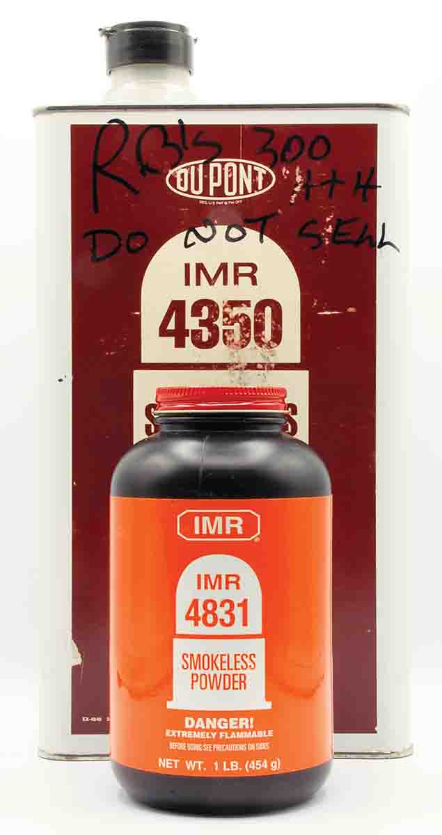 Randy’s approach to handloading is, “if it works, it is not broken and does not need fixing.” IMR-4350 and IMR-4831 work as well today as ever.